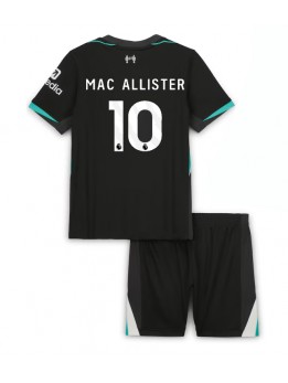 Liverpool Alexis Mac Allister #10 Dječji Gostujuci Dres kompleti 2024-25 Kratak Rukavima (+ kratke hlače)